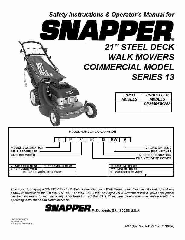 Snapper Lawn Mower CP215512KWV-page_pdf